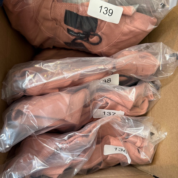 Women's RTA Sweatshirt pullover XS Dusty Rose NWT - Picture 9 of 9